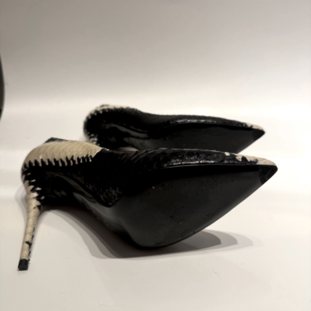 Alexander Mcqueen Rare Python Stiletto Close Toe … - image 4